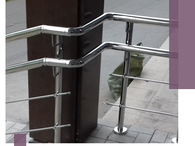 Монтаж поручней из нержавеющей стали в Воскресенске качественно и быстро